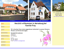 Tablet Screenshot of frey-merseburg-zimmervermietung.de